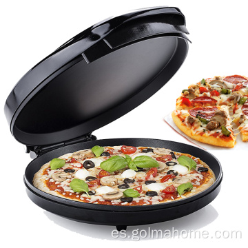 Horno de Pizza multifuncional 180 grados abierto para plancha de parrilla Máquina de pizza eléctrica de temperatura ajustable